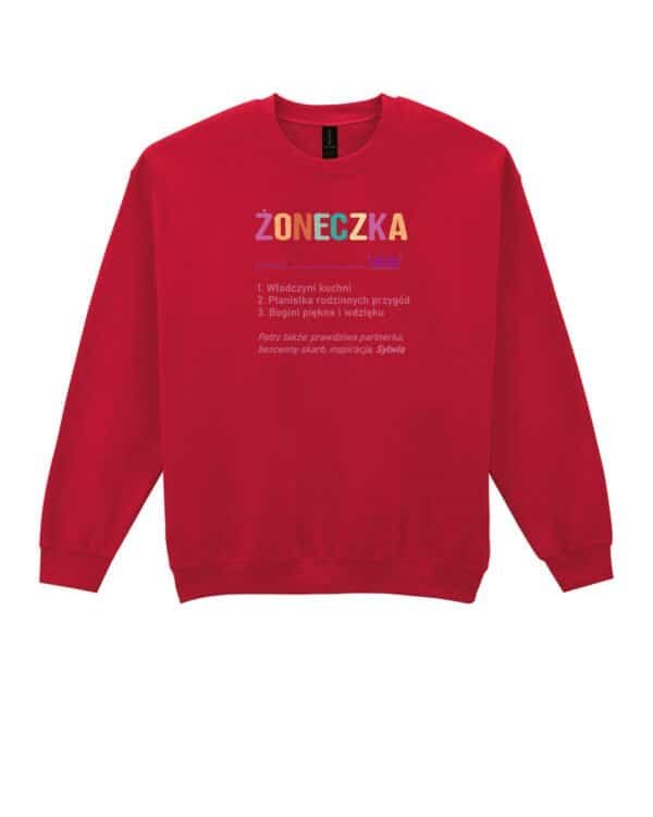 Bluza bez kaptura dla Żony <br>Personalizowana Śmieszna Żonka