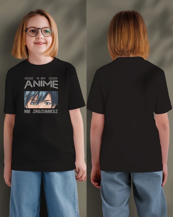 Koszulka Dziecięca z nadrukiem To jest anime Nie zrozumiesz