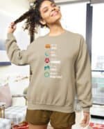 Bluza bez kaptura <br>Anime Gaming Życie