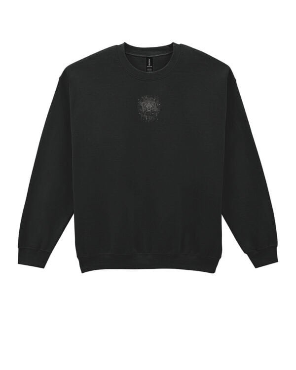 Bluza bez kaptura Znak Zodiaku Baran Minimalistyczny Styl
