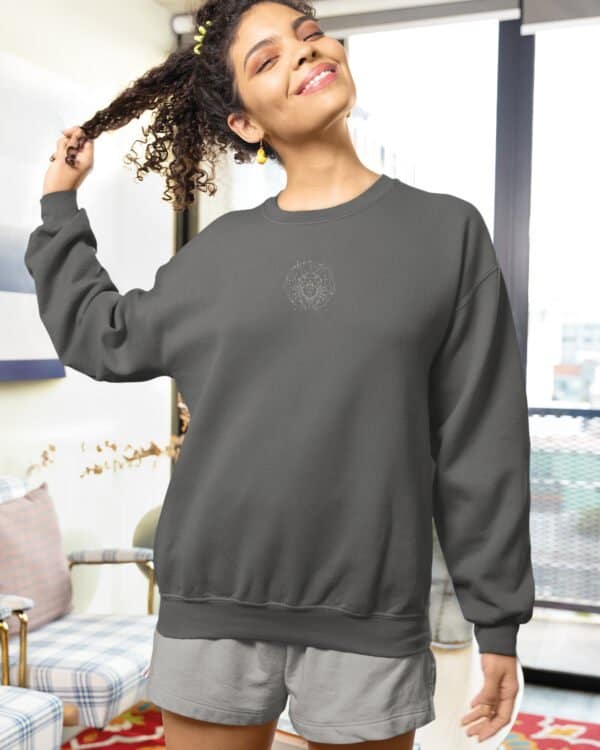 TL1317WH Tshirt Hoodie Sweater SIM14 Bluza bez kaptura <br>Znak Zodiaku Rak Minimalistyczny Styl