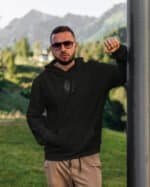 Bluza z kapturem Znak Zodiaku <br>Lew Minimalistyczny Styl