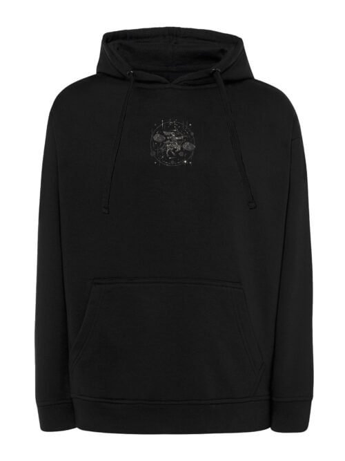 Bluza z kapturem Znak Zodiaku Strzelec Minimalistyczny Styl