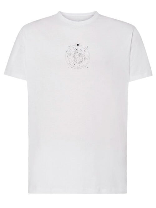 Koszulka Znak Zodiaku Koziorożec Minimalistyczny Styl