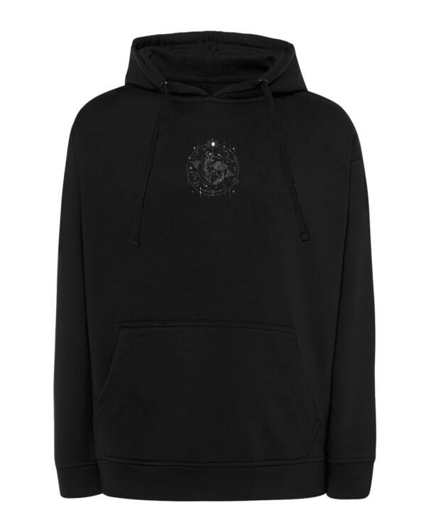 Bluza z kapturem Znak Zodiaku Koziorożec Minimalistyczny Styl