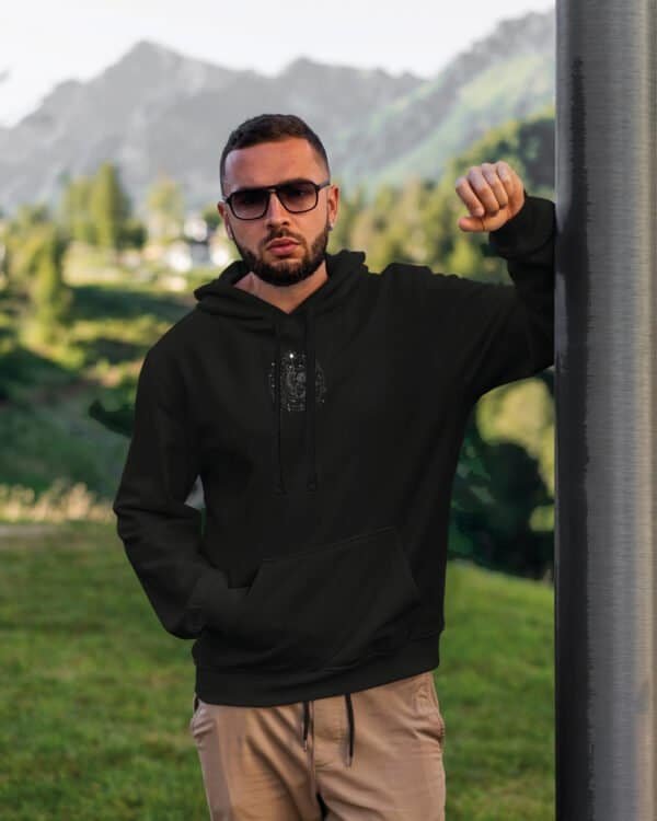 Bluza z kapturem Znak Zodiaku <br>Koziorożec Minimalistyczny Styl