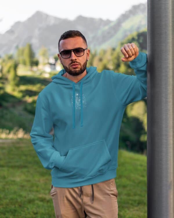 Bluza z kapturem Znak Zodiaku <br>Koziorożec Minimalistyczny Styl