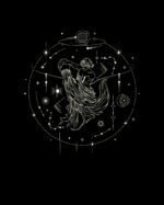 Bluza z kapturem Znak Zodiaku <br>Wodnik Minimalistyczny Styl