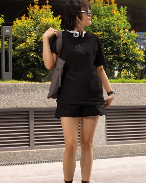 TL1325WH Tshirt Hoodie Sweater SIM2 Koszulka Znak Zodiaku Ryby Minimalistyczny Styl