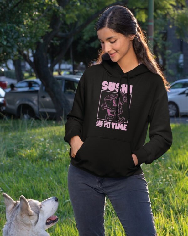 Bluza z kapturem <br>Sushi Czas na Jedzenie