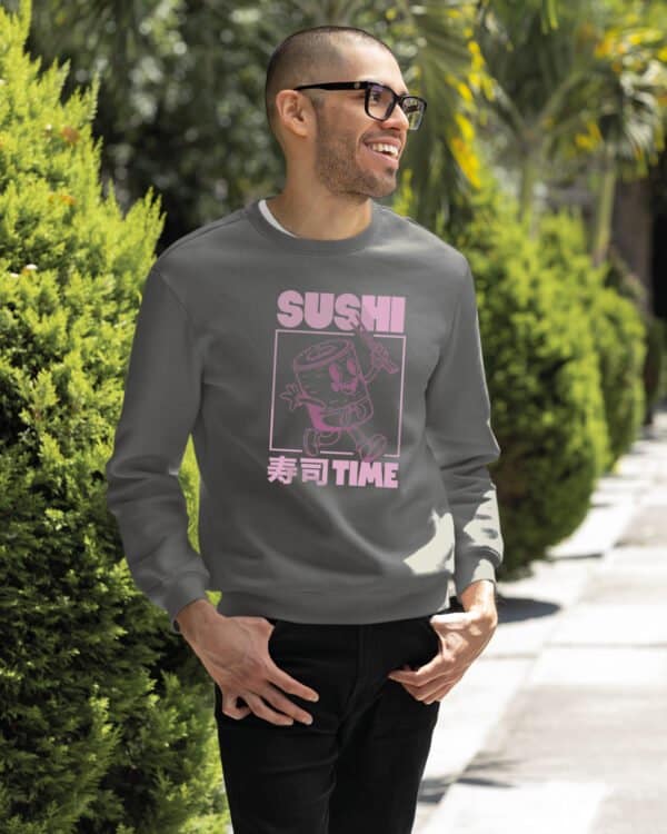 TL1326 Tshirt Hoodie Sweater SIM24 Bluza bez kaptura <br>Sushi Czas na Jedzenie