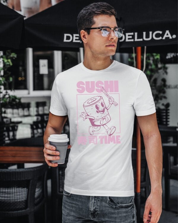 TL1326 Tshirt Hoodie Sweater SIM3 Koszulka Sushi Czas na Jedzenie