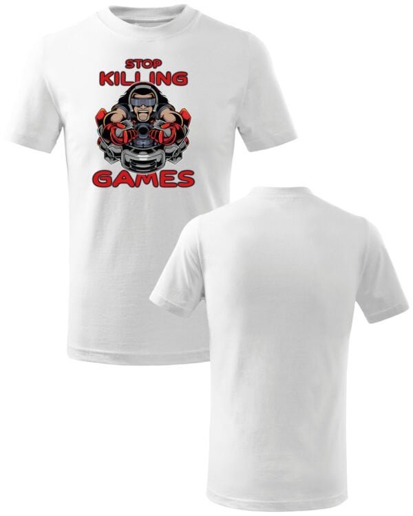 Koszulka Dziecięca Stop Killing Games