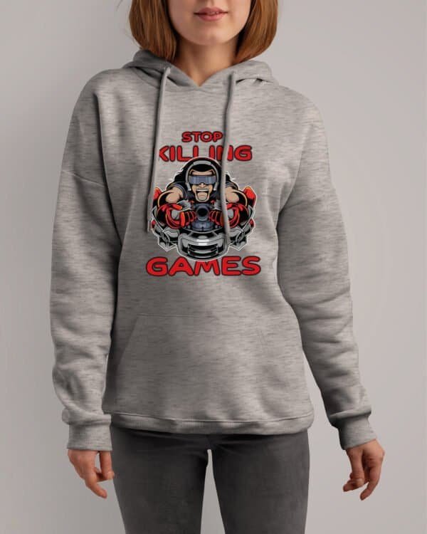 Bluza z kapturem <br>Stop Killing Games