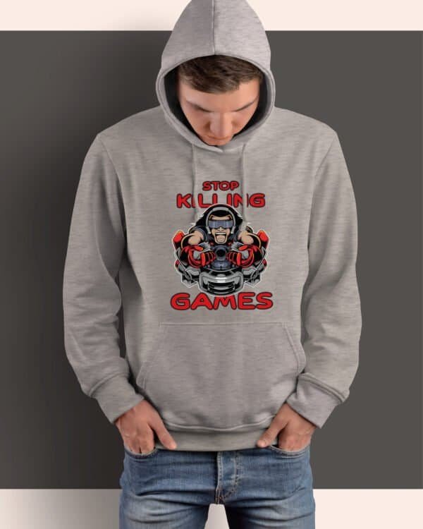 Bluza z kapturem <br>Stop Killing Games