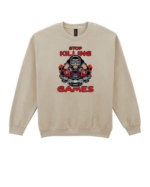 Bluza bez kaptura <br>Stop Killing Games