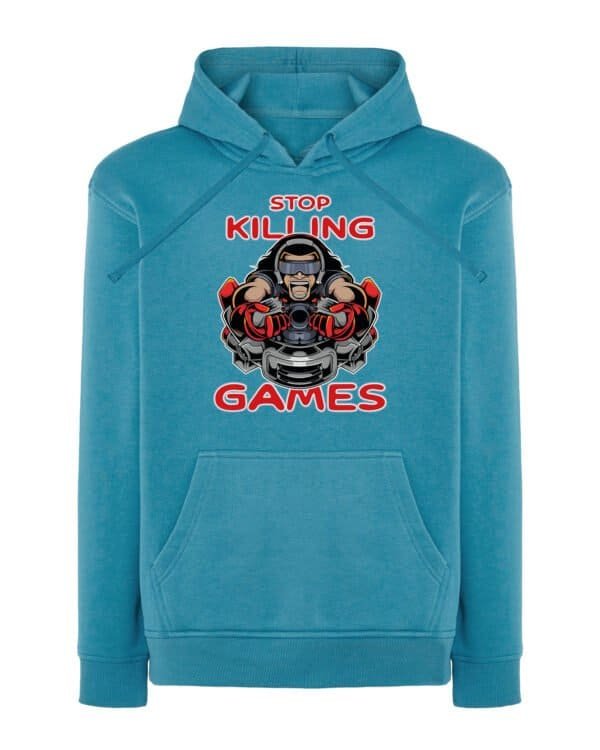 Bluza z kapturem <br>Stop Killing Games