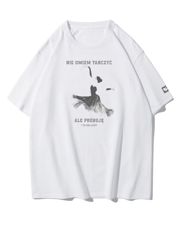 TL1362 Tshirt Oversize SALE19 Koszulka oversize Próbuję Tańczyć