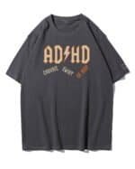 Koszulka oversize Rock ADHD <br>Parodia ACDC