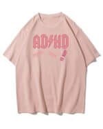 Koszulka oversize Rock ADHD <br>Parodia ACDC