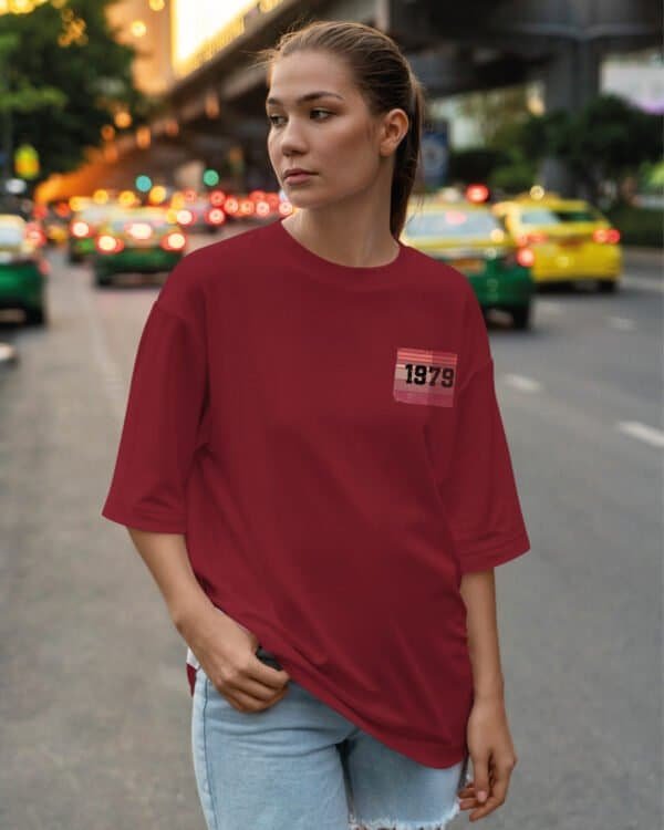 Koszulka oversize Personalizowana Klasyk Rocznik