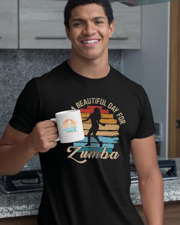 TLSET1052 Tshirt Mug3 Zestaw Koszulka i Kubek Zumba Fitness Taniec