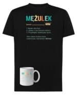 TLSET1215 Tshirt Mug Zestaw Koszulka i Kubek Mężulek dla Męża Personalizowana Śmieszna