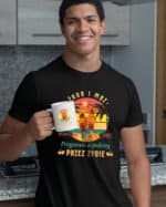 TLSET1246 Tshirt Mug3 Zestaw Koszulka i Kubek dla Par Personalizowany Żona i Mąż