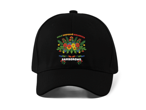 TL CAP BK 1334WH 00 Czapka Koło Gospodyń Wiejskich Personalizowana Kolory