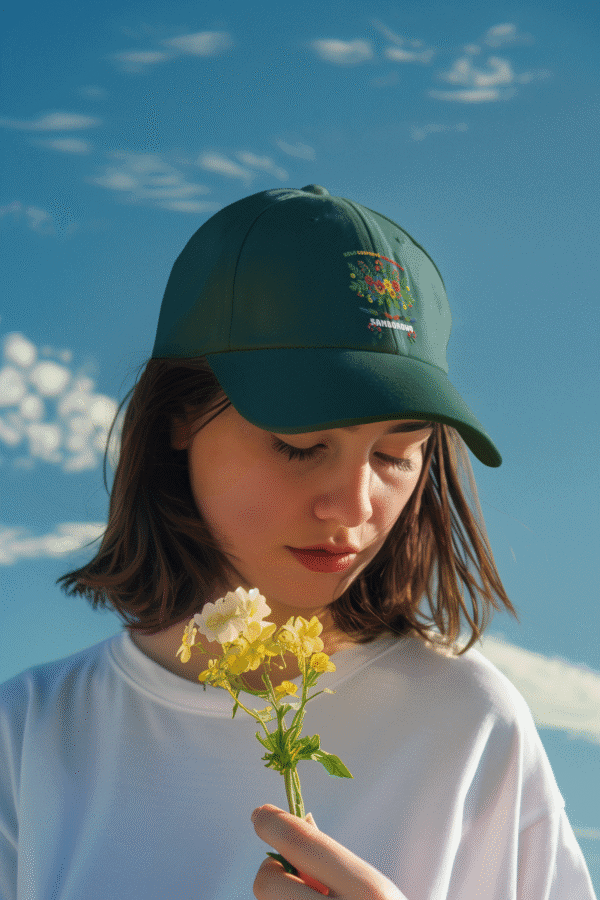 TL CAP GRE 1334WH 01 Czapka Koło Gospodyń Wiejskich <br>Personalizowana Kolory