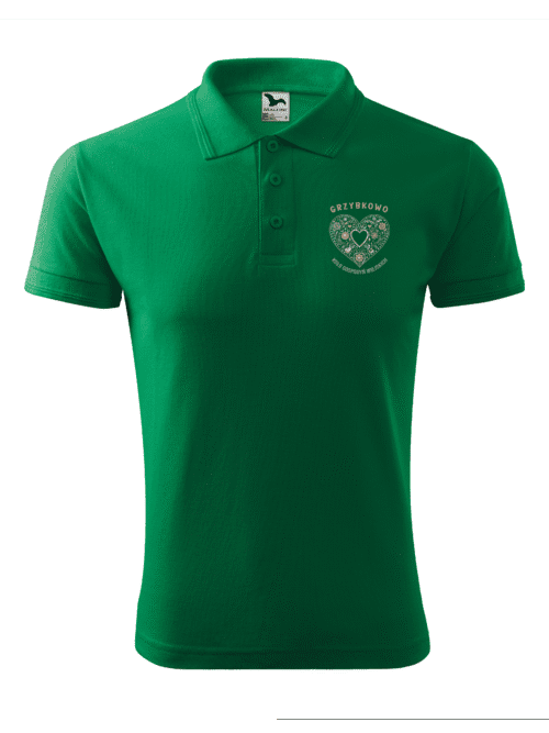 Koszulka Polo Koło Gospodyń Wiejskich Personalizowana Kwiaty