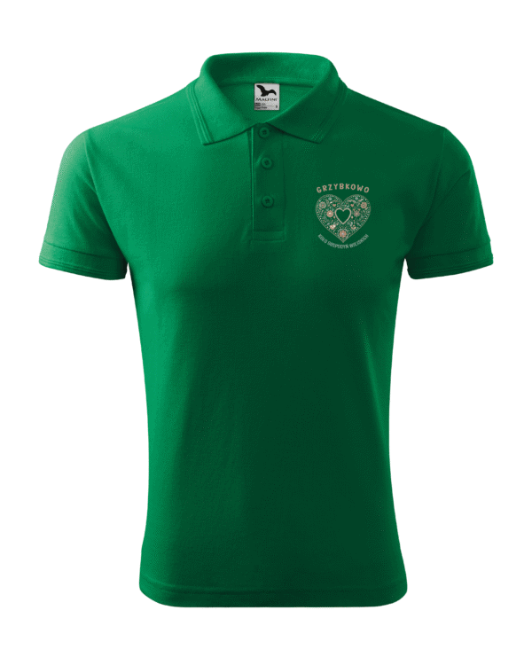 Koszulka Polo Koło Gospodyń Wiejskich Personalizowana Kwiaty