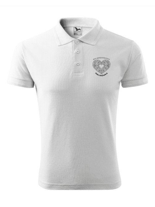 Koszulka Polo Koło Gospodyń Wiejskich Personalizowana Kwiaty