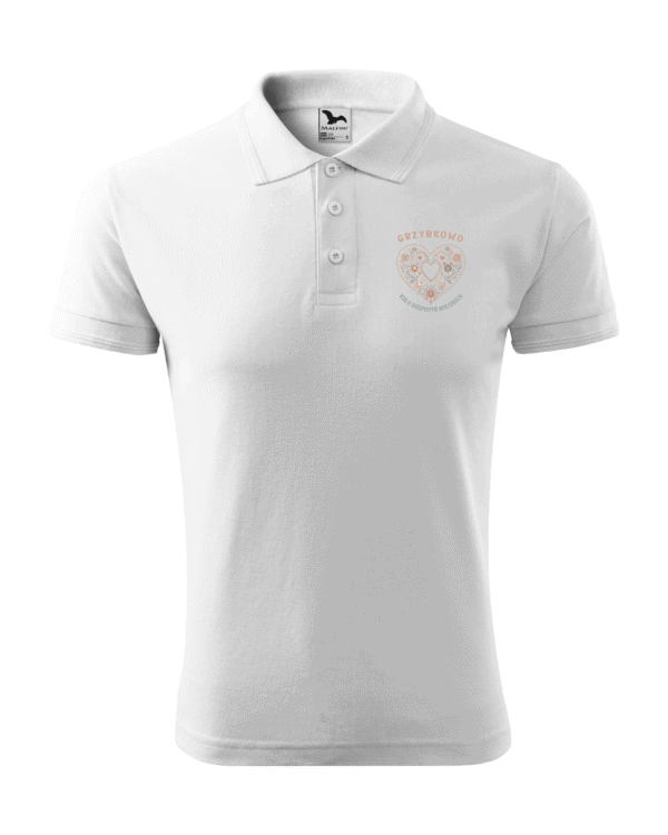 Koszulka Polo Koło Gospodyń Wiejskich <br>Personalizowana Kwiaty