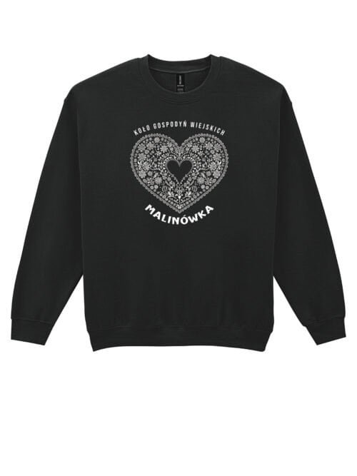 Bluza bez kaptura Personalizowana Koło Gospodyń Wiejskich Serce