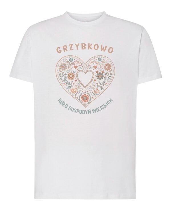 Koszulka Koło Gospodyń Wiejskich <br>Personalizowana Kwiaty