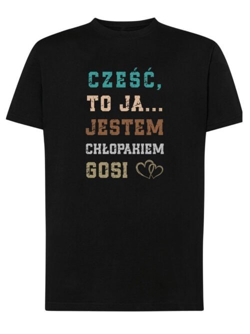 Koszulka Personalizowana Dzień Chłopaka Partner