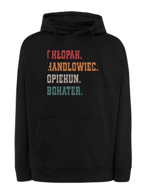 Bluza z kapturem Personalizowana Dzień Chłopaka Zawód