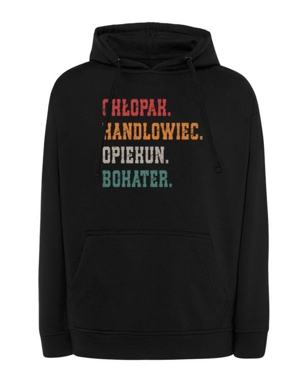 Bluza z kapturem Personalizowana Dzień Chłopaka Zawód