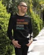 Bluza bez kaptura Personalizowana <br>Dzień Chłopaka Zawód