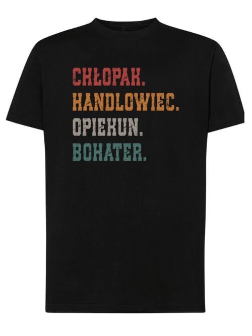 Koszulka Personalizowana Dzień Chłopaka Zawód
