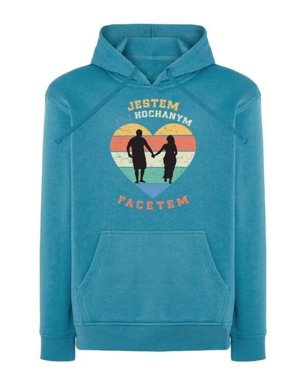 Bluza z kapturem <br>Dzień Chłopaka Kochany Facet