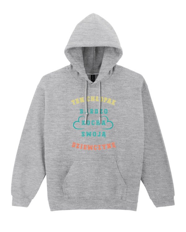 Bluza z kapturem <br>Dzień Chłopaka Kochający