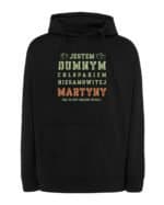 TL1379 Tshirt Hoodie Sweater SIM10 Bluza z kapturem Personalizowana Dzień Chłopaka Dumny Facet