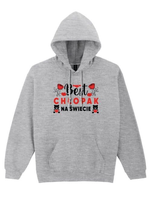 Bluza z kapturem Dzień Chłopaka Najlepszy na Świecie