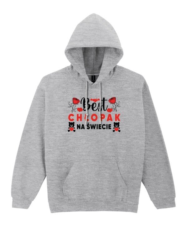 Bluza z kapturem Dzień Chłopaka Najlepszy na Świecie
