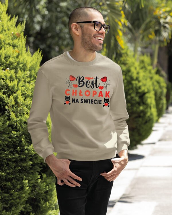 Bluza bez kaptura <br>Dzień Chłopaka Najlepszy na Świecie