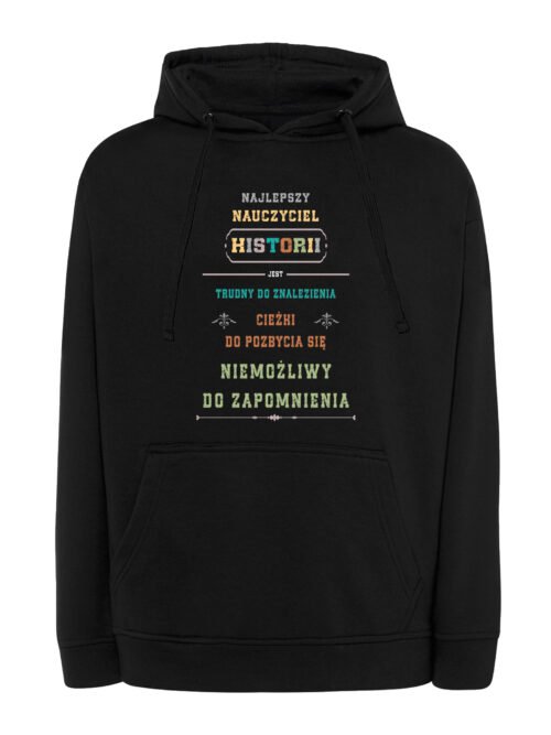 Bluza z kapturem Dzień Nauczyciela Historii Najlepszy