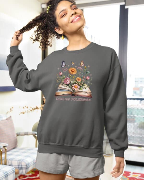 TL1383 Tshirt Hoodie Sweater SIM23 Bluza bez kaptura <br>Dzień Nauczyciela Nauczycielka Polskiego