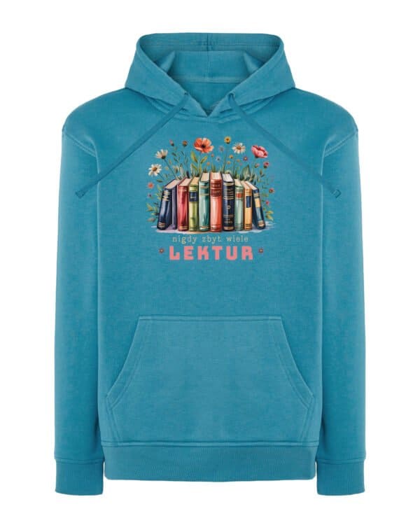 TL1384 Tshirt Hoodie Sweater SIM16 Bluza z kapturem Dzień Nauczyciela <br>Polskiego Lektury